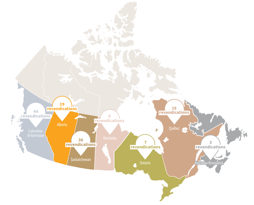 Répartition géographique