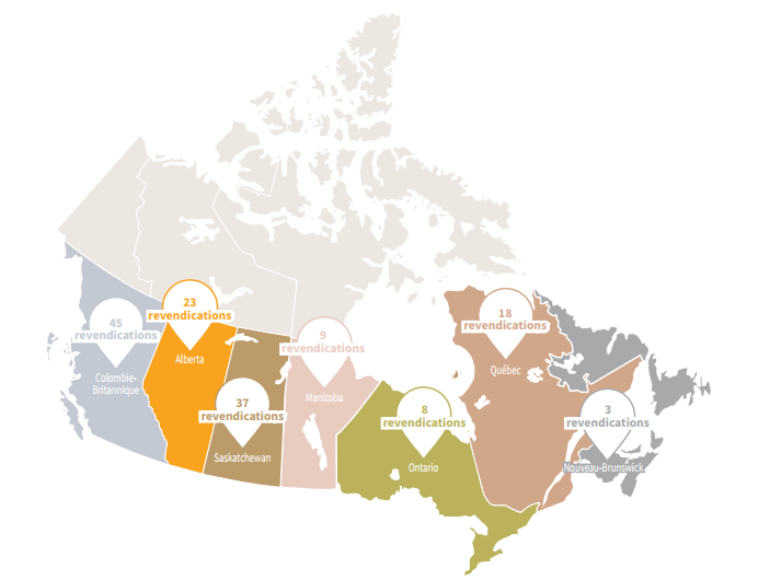 Répartition géographique